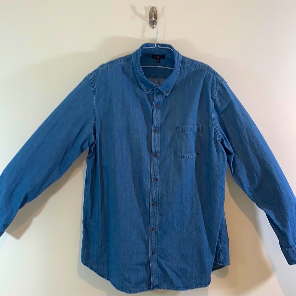 Croft and Barrow Mens Denim Shirt